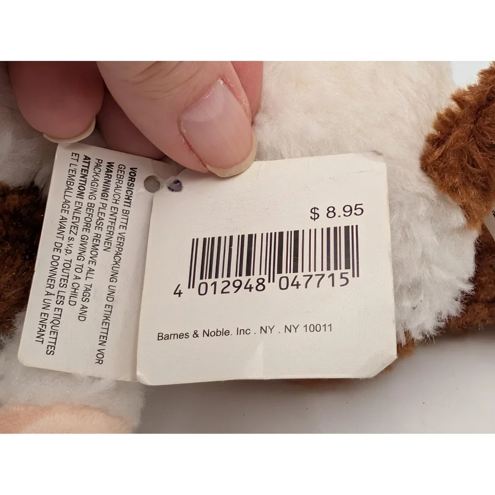 Rudolf Schaffer Cow Plush Brown White Spotted Stuffed Animal Farm